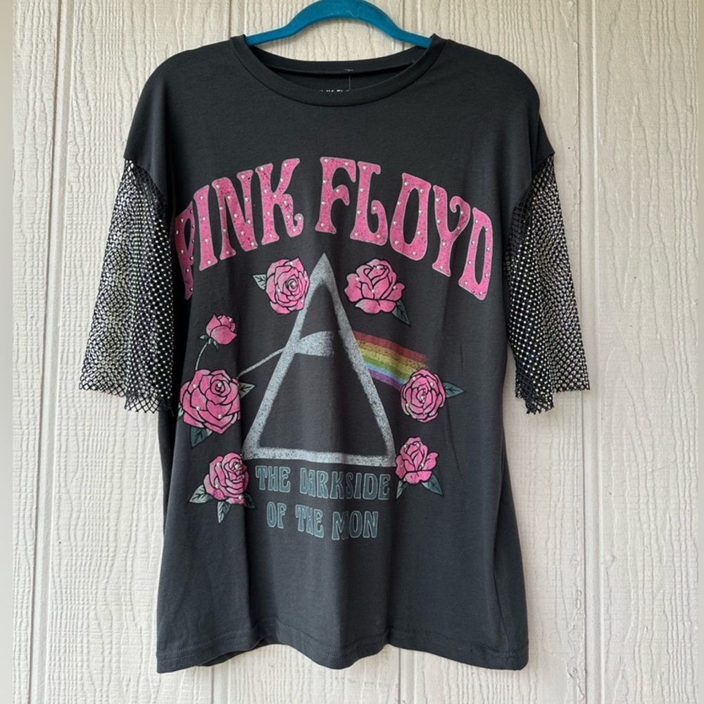 NEW Pink Floyd The Dark Side Of The Moon Graphic Tee